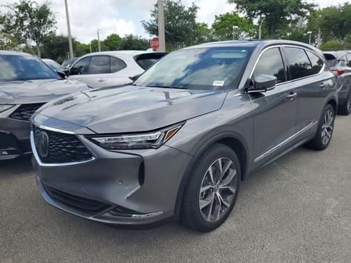 Liquid Carbon Metallic 2024 Acura MDX Technology Package