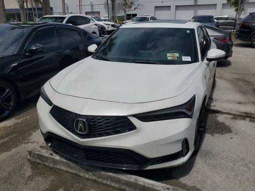 Platinum White 2024 Acura Integra A-SPEC