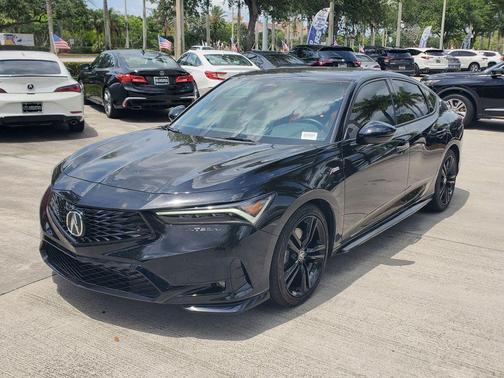 Majestic Black Pearl 2026 Acura Integra FWD A-Spec with Technology