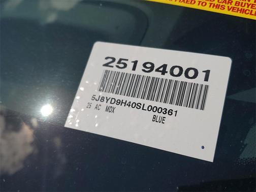 2025 Acura MDX Technology Package