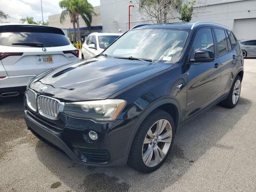Jet Black 2016 BMW X3 sDrive28i