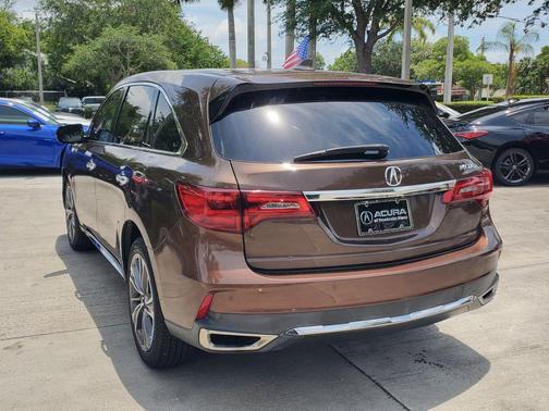 Canyon Bronze Metallic 2019 Acura MDX 3.5L w/Technology Package