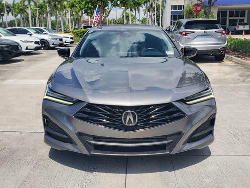 Liquid Carbon Metallic 2024 Acura TLX Technology