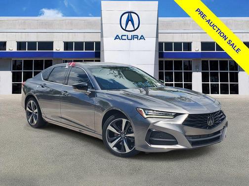 Liquid Carbon Metallic 2024 Acura TLX Technology
