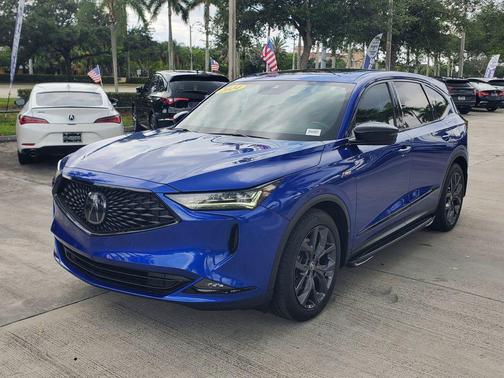 Apex Blue Pearl 2024 Acura MDX A-SPEC