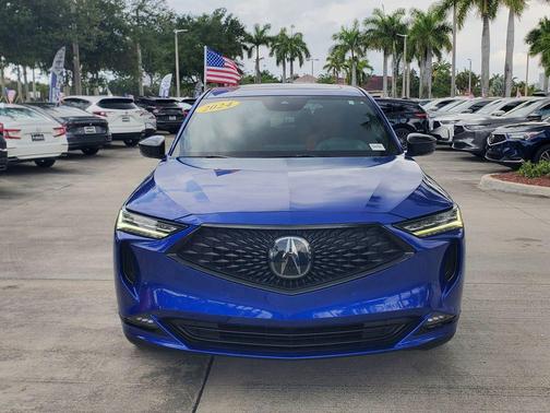 Apex Blue Pearl 2024 Acura MDX A-SPEC