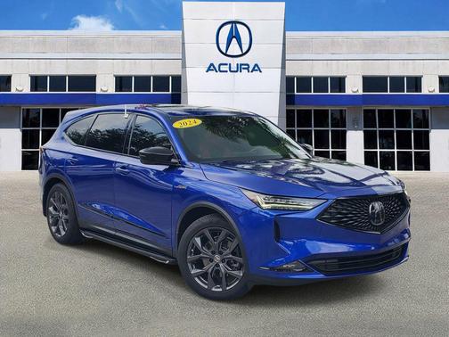 Apex Blue Pearl 2024 Acura MDX A-SPEC