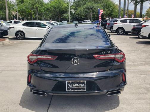 Majestic Black Pearl 2023 Acura TLX Technology