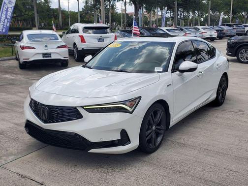 Platinum White Pearl 2023 Acura Integra A-SPEC Technology