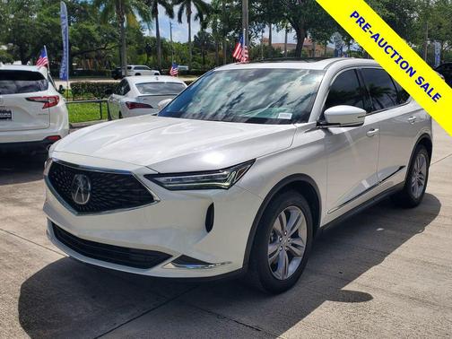 Platinum White Pearl 2023 Acura MDX Standard