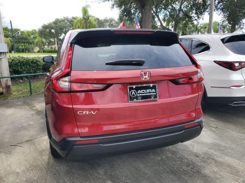 Radiant Red Metallic 2025 Honda CR-V EX AWD