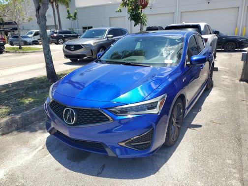 Apex Blue Pearl 2021 Acura ILX Premium & A-SPEC Packages
