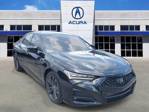Majestic Black Pearl 2023 Acura TLX A-Spec