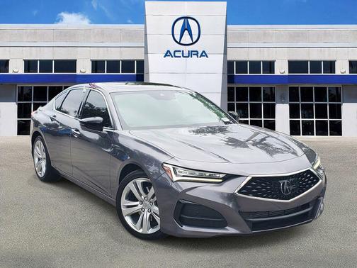 Modern Steel Metallic 2023 Acura TLX Technology