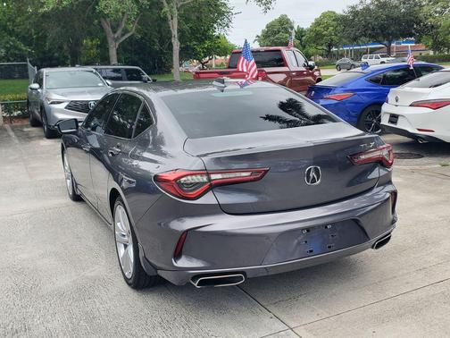 Modern Steel Metallic 2023 Acura TLX Technology