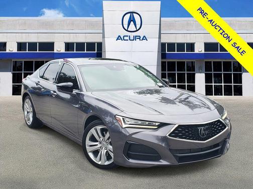Modern Steel Metallic 2023 Acura TLX Technology
