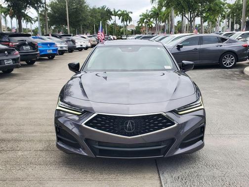 Modern Steel Metallic 2023 Acura TLX Technology