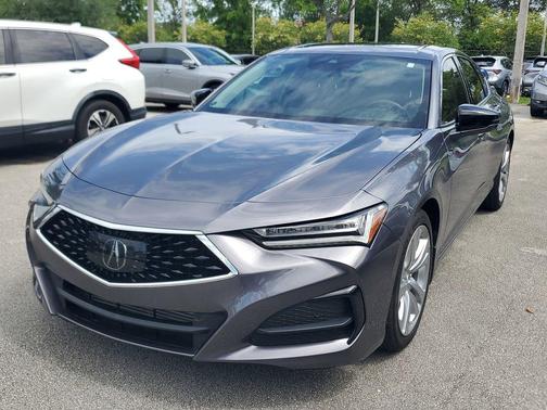 Modern Steel Metallic 2023 Acura TLX Technology
