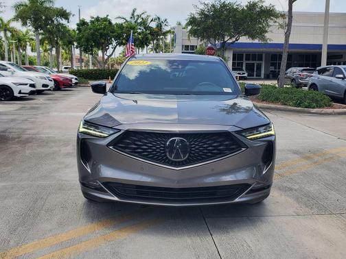 Liquid Carbon Metallic 2022 Acura MDX A-Spec Package