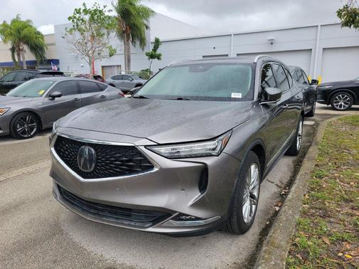 Carbon Metallic 2023 Acura MDX Advance Package