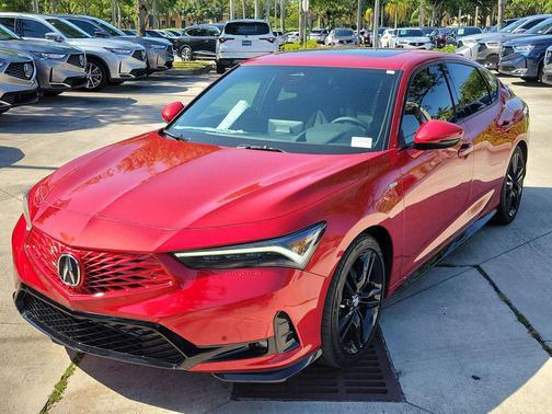 Red Metallic 2026 Acura Integra FWD A-Spec with Technology