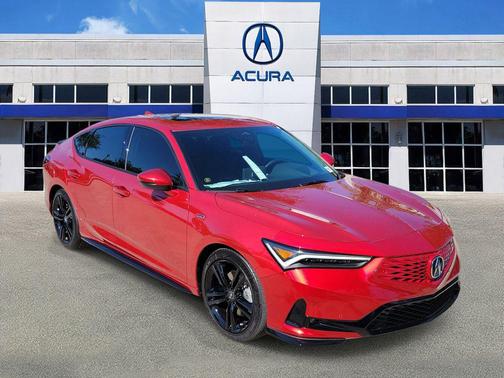 Red Metallic 2026 Acura Integra FWD A-Spec with Technology
