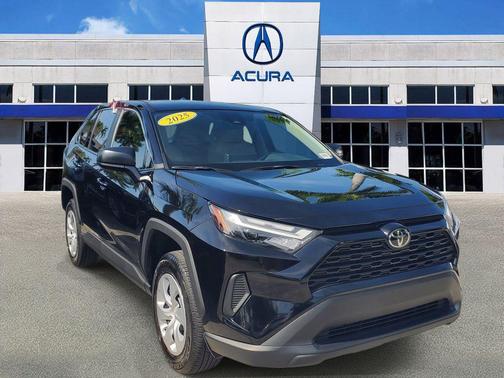 Midnight Black Metallic 2025 Toyota RAV4 LE