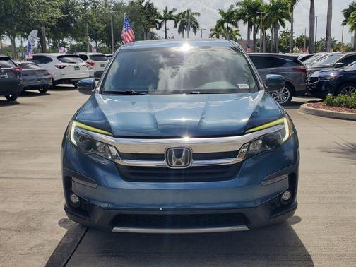 Blue 2019 Honda Pilot EX-L