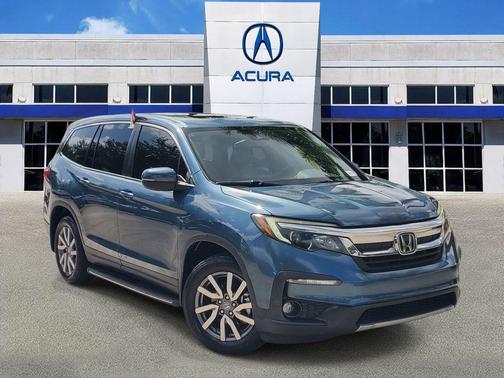 Blue 2019 Honda Pilot EX-L