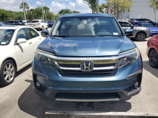 Blue 2019 Honda Pilot EX-L