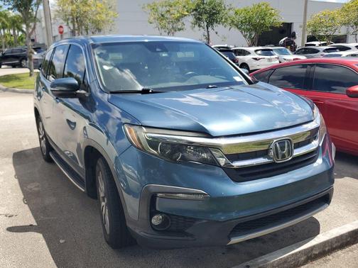 Blue 2019 Honda Pilot EX-L