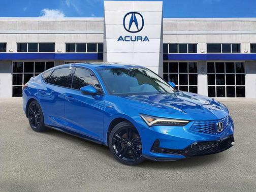 Double Apex Blue Pearl 2026 Acura Integra FWD A-Spec with Technology