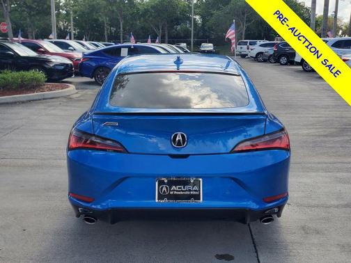 Double Apex Blue Pearl 2026 Acura Integra FWD A-Spec with Technology
