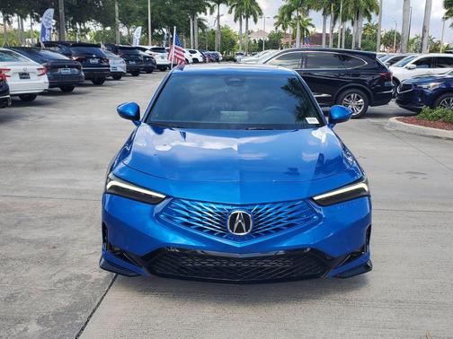 Double Apex Blue Pearl 2026 Acura Integra FWD A-Spec with Technology