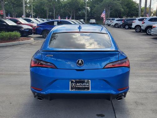 Double Apex Blue Pearl 2026 Acura Integra FWD A-Spec with Technology