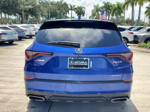 Apex Blue Pearl 2025 Acura MDX A-SPEC