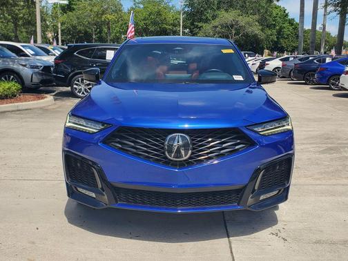 Apex Blue Pearl 2025 Acura MDX A-SPEC