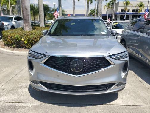 Lunar Silver Metallic 2023 Acura MDX Advance Package
