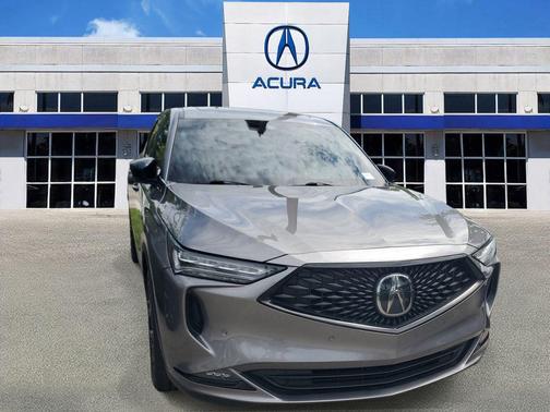 Liquid Carbon Metallic 2024 Acura MDX A-SPEC