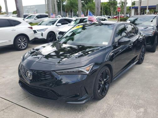 Majestic Black Pearl 2026 Acura Integra FWD A-Spec with Technology