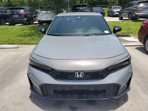 Gray 2025 Honda Civic Sport