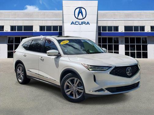 Platinum White Pearl 2024 Acura MDX Standard
