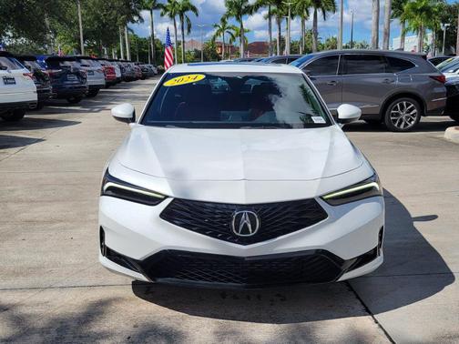 Platinum White Pearl 2024 Acura Integra A-SPEC