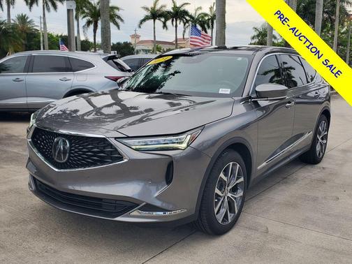 Liquid Carbon Metallic 2024 Acura MDX Technology Package