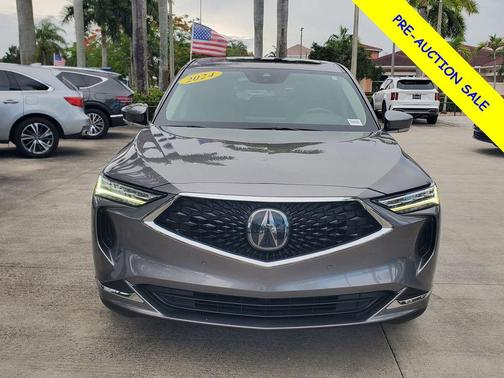 Liquid Carbon Metallic 2024 Acura MDX Technology Package
