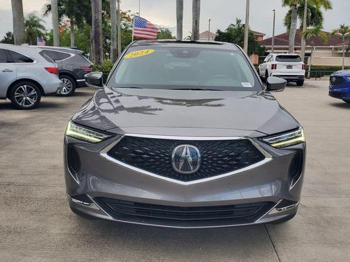 Liquid Carbon Metallic 2024 Acura MDX Technology Package