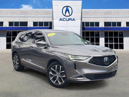 Liquid Carbon Metallic 2024 Acura MDX Technology Package