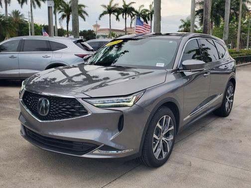 Liquid Carbon Metallic 2024 Acura MDX Technology Package