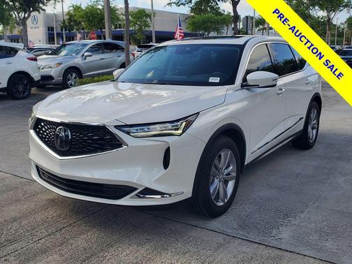 Platinum White Pearl 2024 Acura MDX Standard