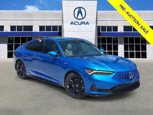 Double Apex Blue Pearl 2026 Acura Integra FWD A-Spec with Technology